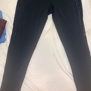 Ribbed workout leggings